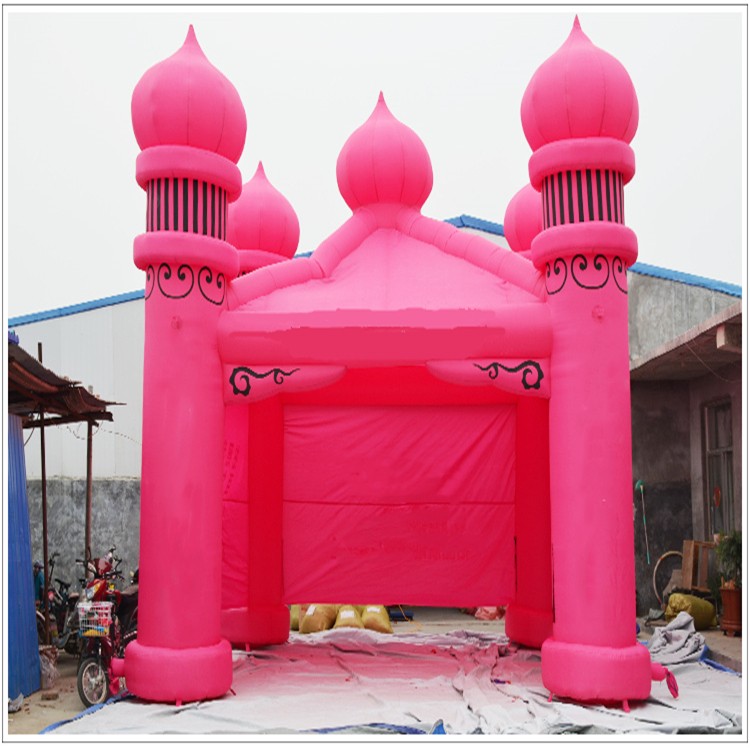 博望粉色帐篷